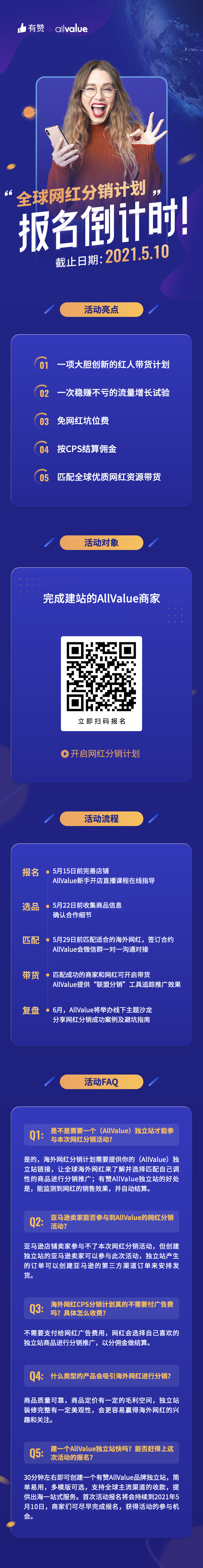 只需完成這一步，全球網(wǎng)紅為你帶貨玩轉(zhuǎn)海外市場(chǎng)！