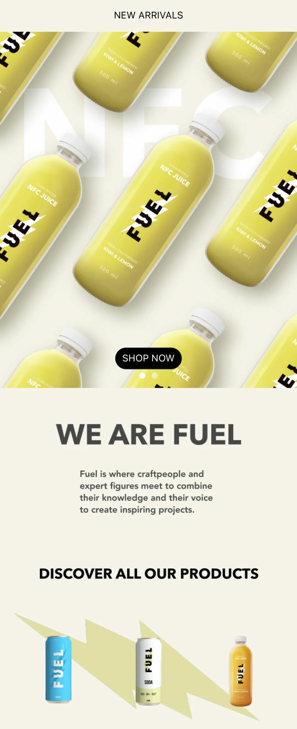 模板推薦 | 年輕跳躍的FUEL 主題，多角度展示、動效視覺一絕！
