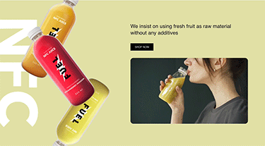 模板推薦 | 年輕跳躍的FUEL 主題，多角度展示、動效視覺一絕！